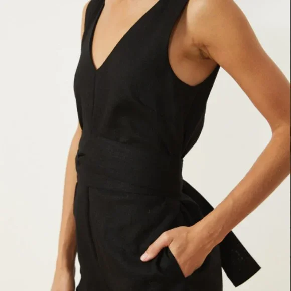 ❌SOLD❌ LPA Alina Jumpsuit - Black - Picture 2 of 10